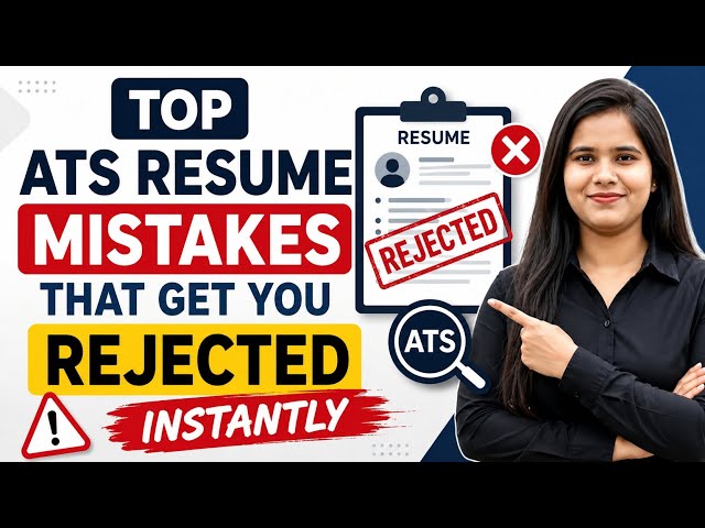 Top ATS Resume Mistakes That Get You Rejected Instantly | Avoid These Resume Errors