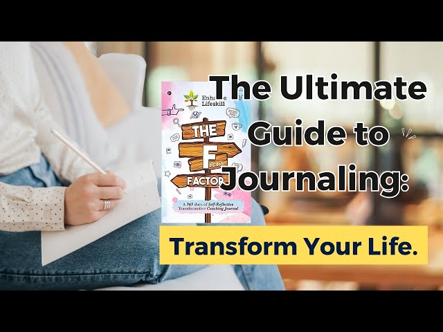 The Ultimate creative Journaling Guide for Life Transformation | The Focus Factor Coaching Journal