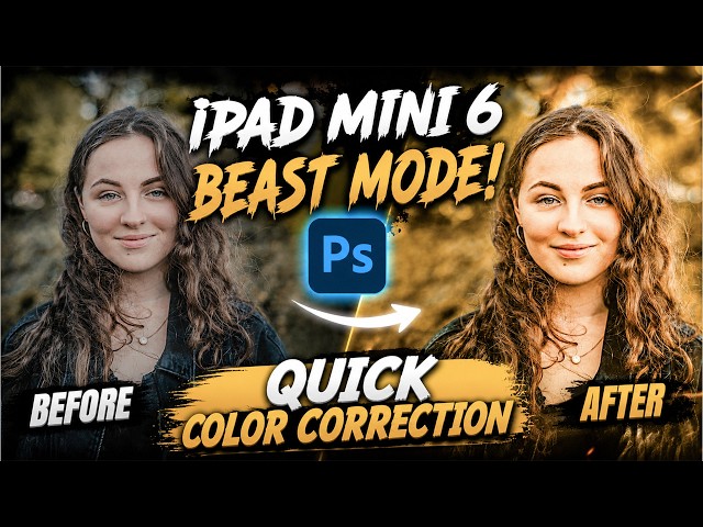 Quick color correction Improve brightness and contrast 😱