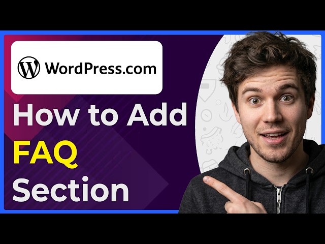 How to Setup FAQ Section on Your Wordpress Website (Step-By-Step) [2026 guide]