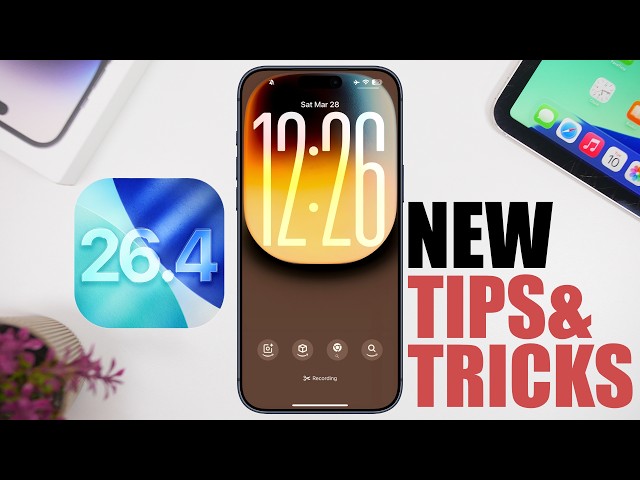 iOS 26.4 - New TIPS & TRICKS for iPhone Users !
