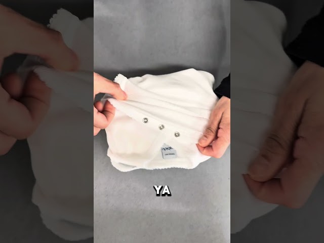 ✈️ Truco para viajar con bebés: ¡Ahorra espacio al preparar su ropa! 👶🧳