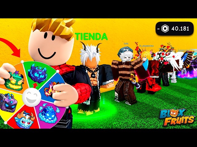 La Ruleta Decide TU Fruta Permanente (Blox Fruits)