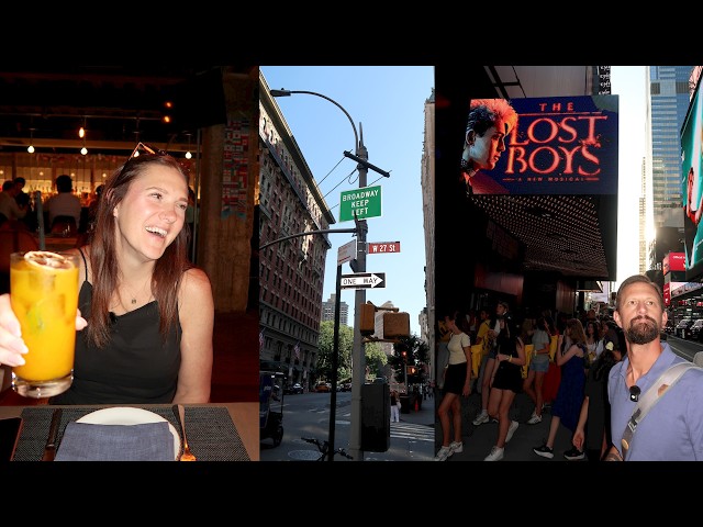 Our 48 Hour Date In New York City! Part 1! Travel Day, The Lost Boys & The Fifth Avenue Hotel!