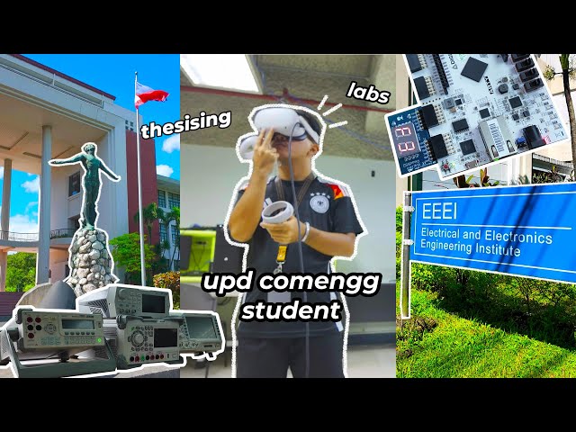 🎓 Life of a 4th Year Computer Engineering Student at UP Diliman 🇵🇭💻