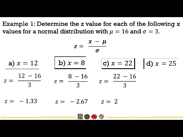 CONVERTING A NORMAL RANDOM VARIABLE Statistics and Probability