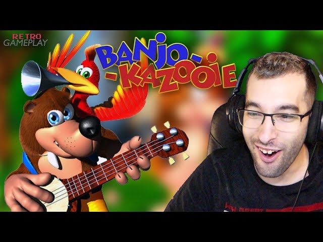 JUGANDO AL CLÁSICO POR PRIMERA VEZ - Banjo-Kazooie - Retrogameplay - Tiasmile
