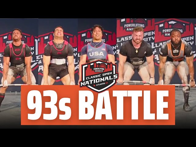 93s BATTLE | 2025 Powerlifting America Nationals