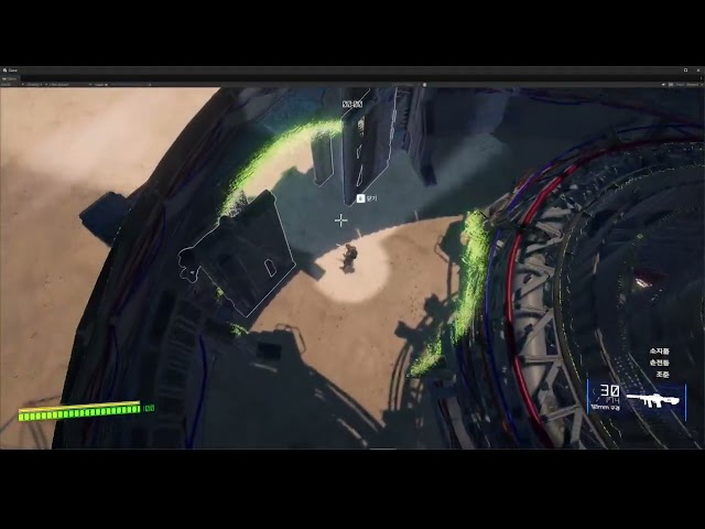 [Extraction Shooter Dev Log] Added a camera effect to make opening heavy doors feel more impactful.