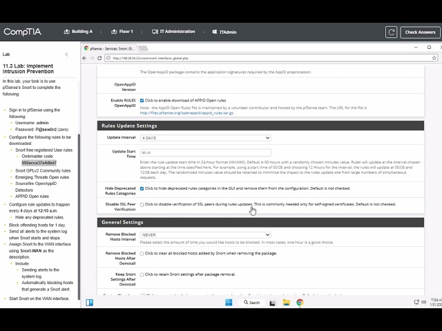 Network+ Lab 11.3