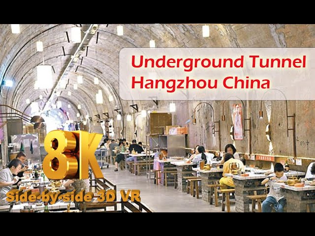 🎥 8K VR Tour of China’s Underground War Shelter Turned Chill Spot | Mahjong, Ping Pong & more!