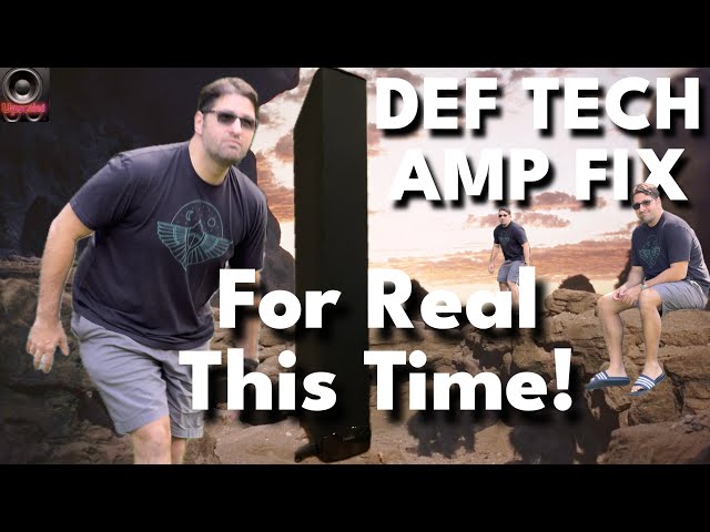 I Really FIXED my Definitive Technology Speaker - I mean it this time...