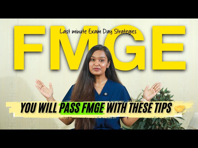 FMGE Mistakes that may FAIL YOU LAST MINUTE ! Watch now to avoid them and PASS FMGE 2026 easily !