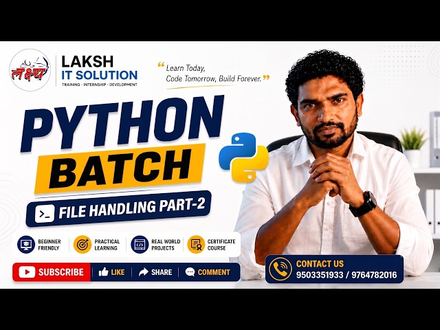 #30  File Handling Part 2