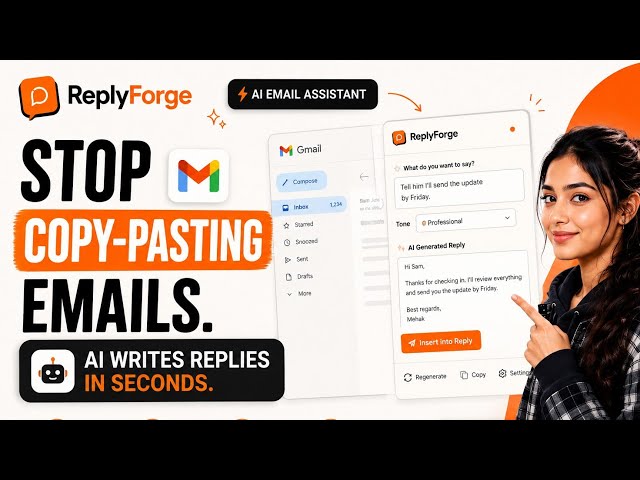 This AI Chrome Extension Writes Your Gmail Replies #extension #ai 