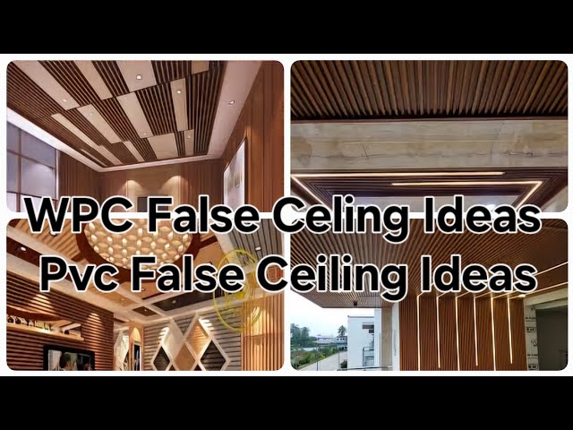 Pvc ceiling Design || Wpc ceiling || wall panels Design Ide