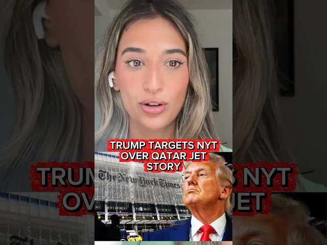 Trump’s DOJ subpoenaed 4 NYT reporters over their reporting on his Qatar jet #trump #news