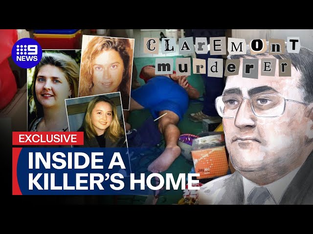#EXCLUSIVE: Inside the Claremont killer's home | 9 News Australia
