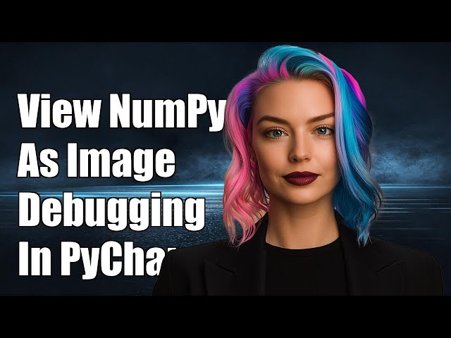 View numpy array as image while debugging in PyCharm?