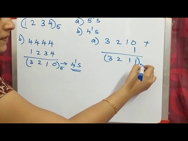 Binary subtraction- 1's complement