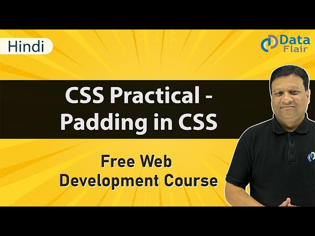 CSS Practical - What is Padding in CSS | Padding Property in CSS | CSS Padding Property [Hindi]