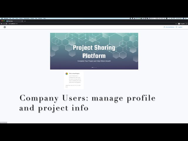 Spring boot full stack project