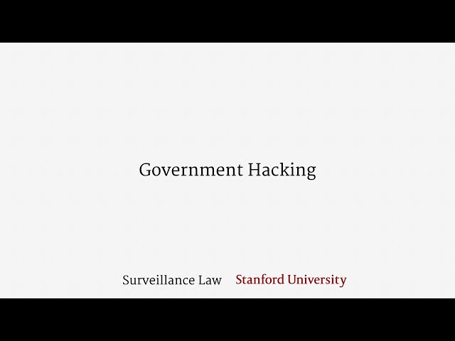 Government Hacking