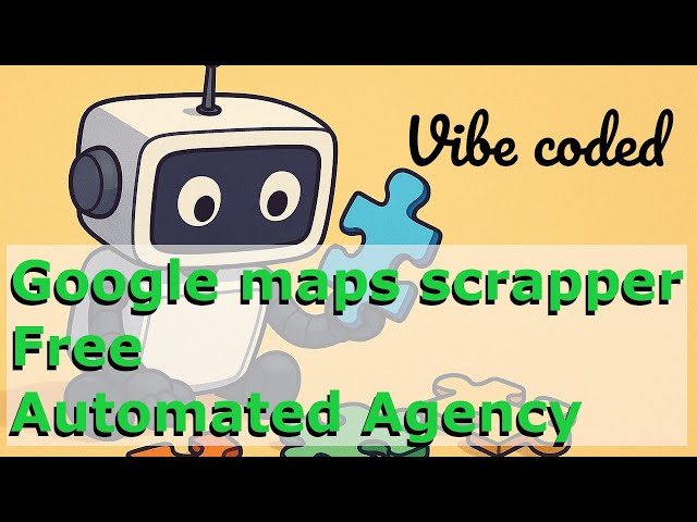 scrappy: Free Google Maps Scraper + CRM Auto-Import with Python, n8n (Free Apify Alternative)