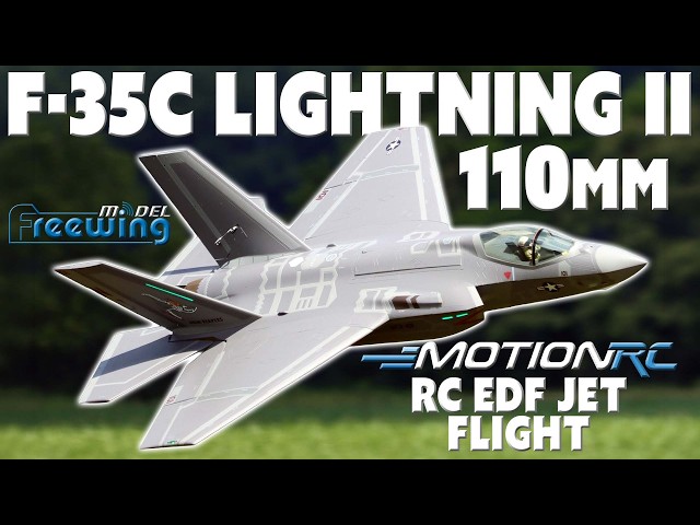 All-New 110mm, 12S Freewing F-35C Lightning II Raw Flight from the EDF Jet Jam 2026 | Motion RC