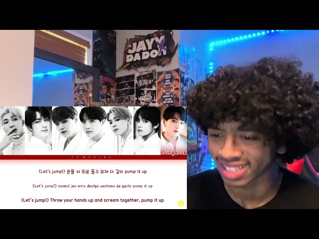 FIRE!!! FIRST TIME REACTING TO BTS - JUMP (방탄소년단 - JUMP) [Color Coded Lyrics/Han/Rom/Eng/가사]