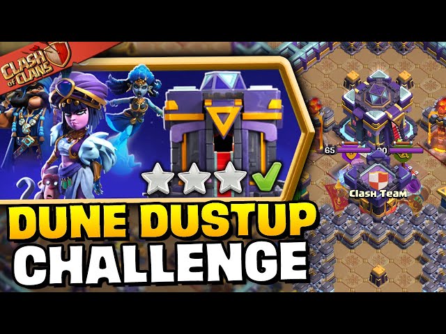 Easily 3 Star the Dune Dustup Challenge (Clash of Clans)