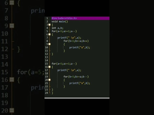 Nested Loop:-  Pattern in JAVA #coding #javaloop #programming  #javascript #shorts #shortsfeed
