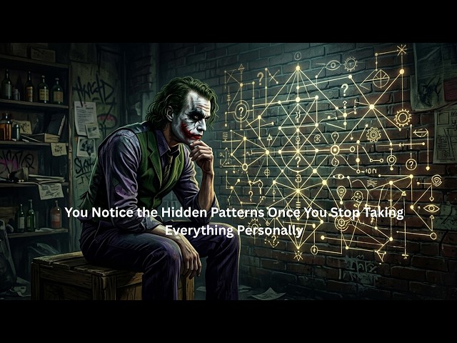 You Notice the Hidden Patterns Once You Stop Taking Everything Personally || MOTIVATIONAL SPEECH