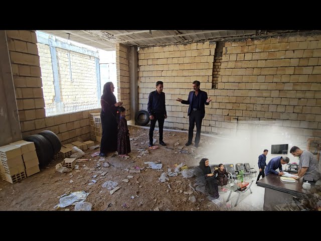 Farideh and Ali Asghar's efforts to build a bright future in the village🏠