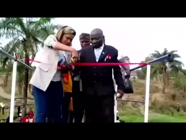 Congo bridge collapses seconds after being opened