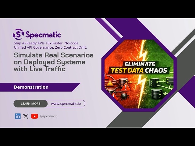 Eliminate Test Data Chaos: Simulate Real Scenarios on Deployed Systems with Live Traffic