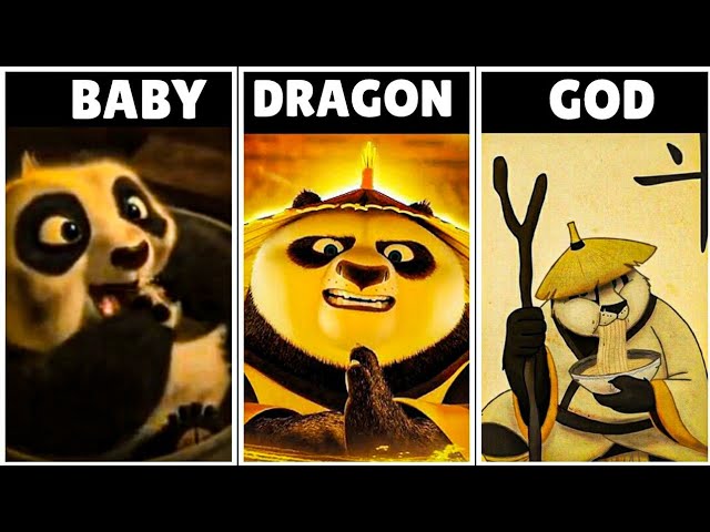 All PO's Forms  In Kungfu Panda Explained (Dragon,God...)
