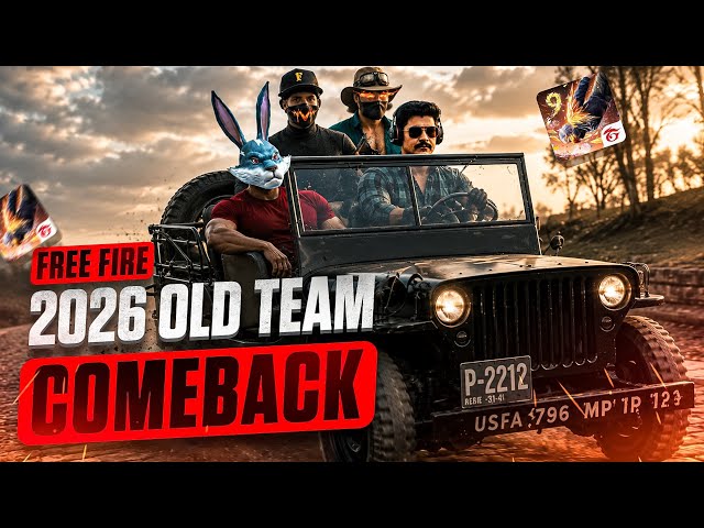 RAISTAR & GYAN GAMING COMEBACK FREE FIRE AFTER LONG TIME BR-RANKED GAMEPLAY NEW LIVE STREAM 2026
