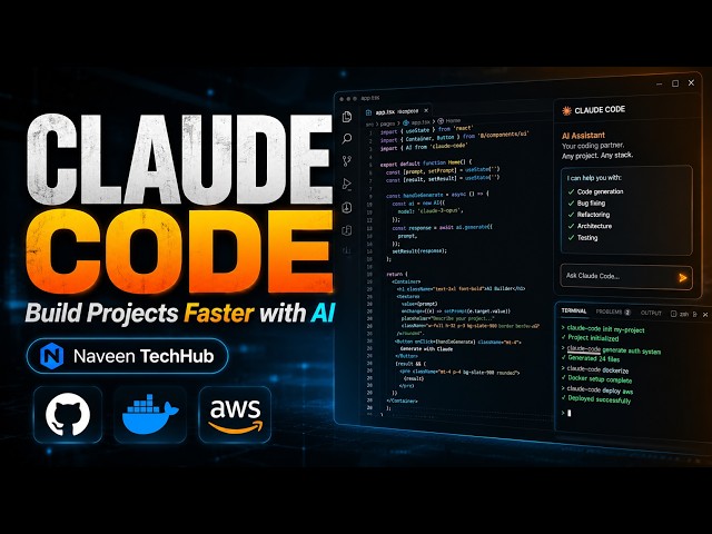 Claude Code Tutorial for Beginners | Build Full Stack App with AI Coding