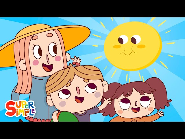 Mr. Golden Sun ☀️ | Kids Songs | Super Simple Songs
