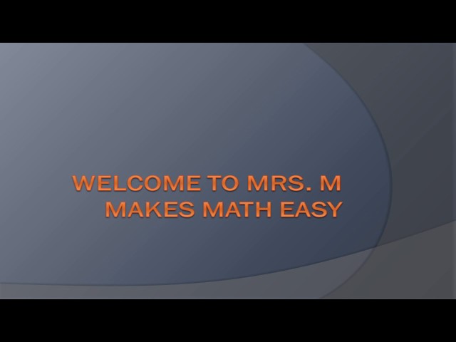 Exponential Notation