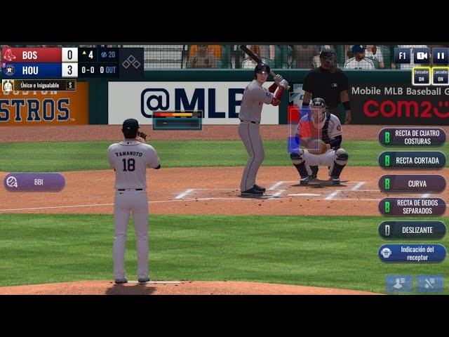 JUEGO COMPLETO MLB 9 INNINGS RIVALS 26 " ASTROS VS RED SOX " MAESTRO II