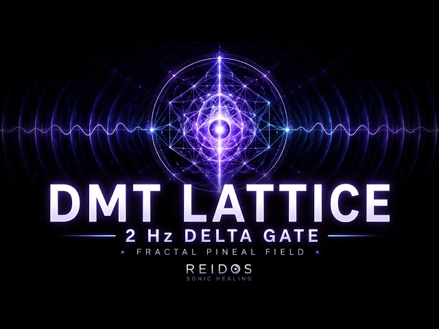 DMT Lattice | 2 Hz Delta Gate | Fractal Pineal Frequency Field