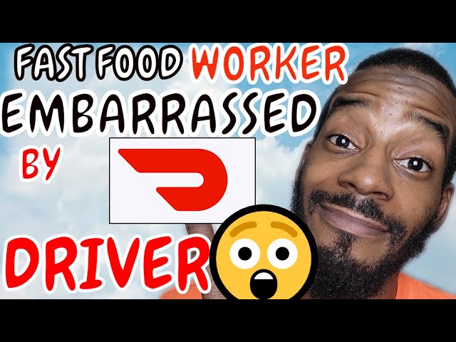 NEW: New: Fast Food Worker EMBARRASSED By DOORDASH DRIVER!😲 Fastest Dasher Alive: FDA