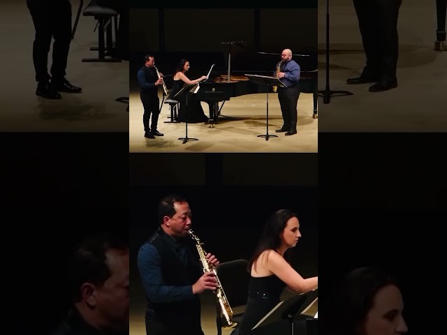 Soprano and Alto Sax duo feat. Nate Bogurt and Kenneth Tse 🎷 #vandoren #saxophone