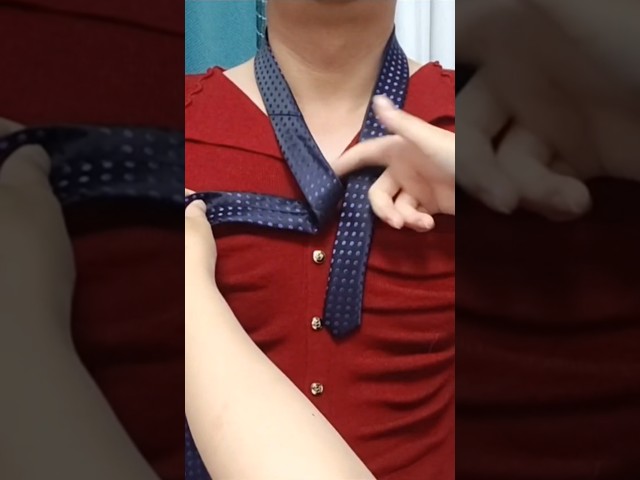 Never Struggle with a Tie Again! Easy Step-by-Step Hack 👔