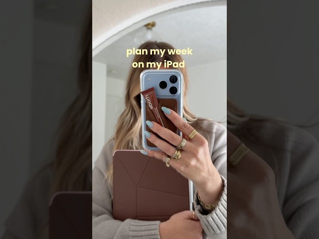 Plan with me on my iPad ✍🏼 #weeklyplan #ipad #digitalplanner #planwithme #ipadpro #goodnotes