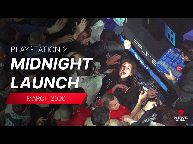 Raw Footage of PlayStation 2 Launch Night (2000)