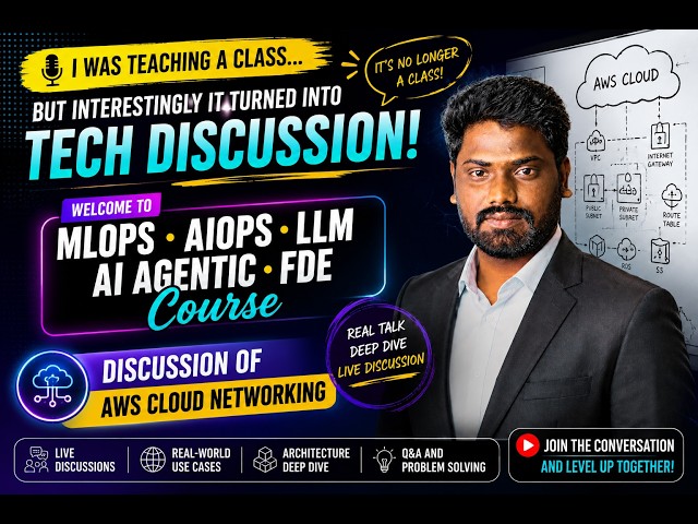 I Was Teaching AWS... But It Turned Into an EPIC Tech Discussion | AWS Networking | MLOps AI