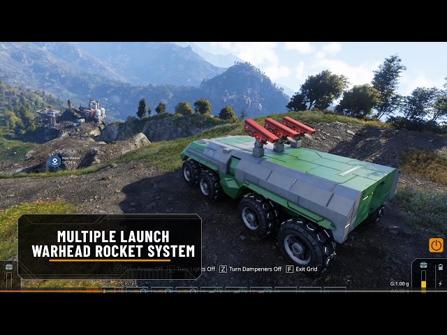 Space Engineers 2 - Multiple Launch Warhead Rocket System